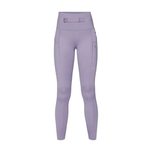 Trail High-Waisted 7/8 Leggings, Dame, Daybreak/Daybreak/Court Purple
