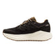 Salomon Aero Glide 3 GRVL til mænd i Wren/Vanilla Ice/Coyote Brown har en overdel i mesh, snørelukning og hvid tekstureret skumsål, vist i sideprofil mod en hvid baggrund.