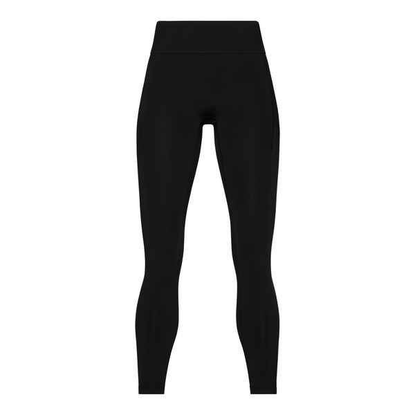 On Performance Tights Winter til kvinder i sort, vist forfra på en hvid baggrund uden synlig branding eller dekorationer; perfekte højtaljede leggings til koldt vejr.