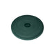 En rund Casall Balance Cushion, Unisex, i mørk blågrøn med koncentriske cirkler og "casall" i midten - ideel til genoptræning og core-træning - vist på en hvid baggrund.
