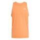 Adidas Adi365 Singlet, Herre, Duor er en ærmeløs orange tanktop med rund hals og et lille hvidt logo på venstre bryst. Dette unisex-design giver let, åndbar komfort til løb.