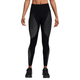 Nike løbetights med høj talje og fuld længde i sort med sølvfarvede, reflekterende, buede mønstre på lårene og læggene.