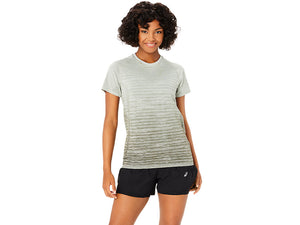 Seamless SS Top, Dame, Mantle Green/Olive Grey