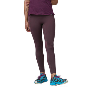 Endless Run 7/8 Tights, Dame, Obsidian Plum