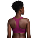 Bagfra-billede af en Nike polstret sports-BH, Dame, True Berry/White, med racerback.
