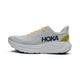 Hoka Arahi 8 til herrer i farven Stardust/Cosmic Grey er en stabil løbesko med tyk sål, snørebåndslukning, let forhøjet hæl og karakteristisk HOKA-branding på siden.