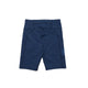 Saysky W Motion+ Short Tights 9" til kvinder, i blå, har sidelommer og et lille blåt mærke på venstre side - vist fladt på hvidt, ideelt til ethvert look med blå træningstøj.