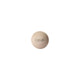 En beige, rund Casall Pressure Point Ball i lys kashmir med mærkets logo, designet til massage af triggerpunkter og lindring af muskelspændinger, er vist centreret på en almindelig hvid baggrund.