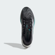 Adidas Supernova Prima 2 løbesko til herre i Core Black/Cloud White/Pure Teal har et sort og gråt design med en hvid mellemsål, blågrønne detaljer og "SUPERNOVA" på indersålen, perfekt til mænd, der søger stil og performance.
