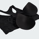 Adidas Adi365 Pkt Bra til kvinder i sort kommer med to udtagelige sorte bh-puder, der vises på en almindelig lys baggrund - ideel til at matche med din foretrukne Dame-kollektion.