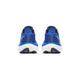 Billedet viser et par Saucony Triumph 23, Herre, Lapis/Silver løbesko med hvid sål og mørkeblå detaljer, set bagfra mod en hvid baggrund. Designet til maksimal komfort og med mærkets logo på hælen.