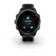 En Garmin Forerunner 570 42mm i Slate Grey Aluminium/Translucent Black viser et indgående opkald fra Jordan (1:42) med mulighed for at acceptere og afvise, fotograferet på en hvid baggrund.
