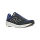 New Balance Freshfoam 860 V14, Herre, Blue Gemstone har en marineblå overdel, hvid sål, lysegråt N-logo og blå snørebånd - ideel til overpronation og vist på en hvid baggrund.