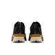 Bagside af Nike ZoomX Vaporfly Next% 4 sneakers til mænd i Velvet Brown/Soft Pearl-Black med brune og beige såler, tekstureret hældetalje og en silhuet med lav top mod en hvid baggrund. Ideel til maratonløbere.