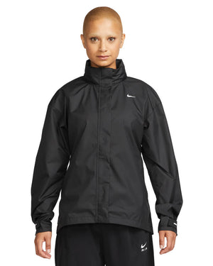 Fast Repel Jacket, Dame, Black/Reflective Silver