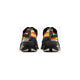 Et par Nike ZoomX Vaporfly Next% 4 Prm herre løbesko i Multi-Color/Black-White-Sail, vist bagfra med dristige mønstre og strukturerede såler - ideelle som konkurrencesko til løb.