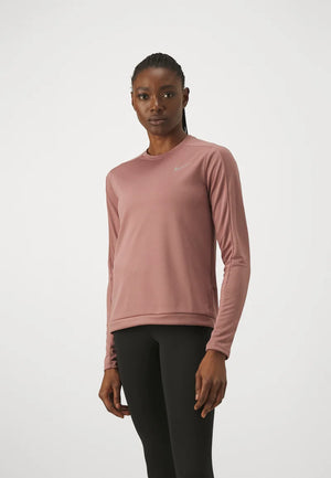 Pacer Crew LS, Dame, Smokey Mauve/Reflective Silver