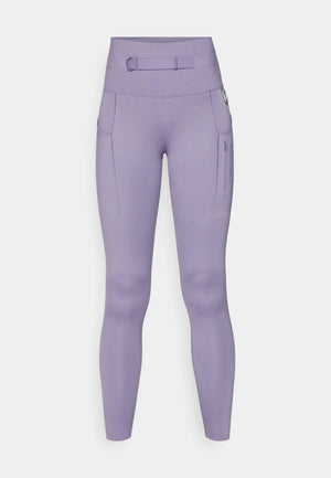 Trail High-Waisted 7/8 Leggings, Dame, Daybreak/Daybreak/Court Purple