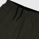 Nærbillede af Saysky 2 in 1 Pace Shorts 5'' til mænd i grøn, med elastisk linning og sort løbegang, fotograferet på en almindelig lys baggrund.