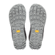 Altra Lone Peak 9+ vandresko til mænd i farven Chocolate Torte/Silver har slidstærke grå Vibram-ydersåler med et robust mønster, der er designet til at give fremragende greb på krævende terræn.