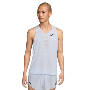 AeroSwift Singlet, Herre, Football Grey/Dark Obsidian