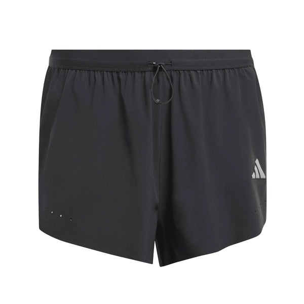Adi365 Climacool+2 Pocket Shorts 5" til kvinder fra Adidas er sorte løbeshorts med elastisk linning, justerbar snøre, ventilationshuller og et hvidt logo. Disse hurtigtørrende shorts holder dig kølig og komfortabel under træningen.