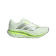 Adidas Adistar Byd 2 løbesko herre i Cryjad/Tegrme/Siggnr har sølvstriber, neongrønne accenter og en tyk polstret sål for maksimal komfort, vist i sideprofil på en almindelig hvid baggrund.