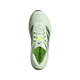 Et topbillede af Adidas Adistar Byd 2 Herre løbesko i Cryjad/Tegrme/Siggnr, med signaturstriber og "ADISTAR" på tungen og indersålen. Designet til maksimal komfort, vist på en almindelig hvid baggrund.