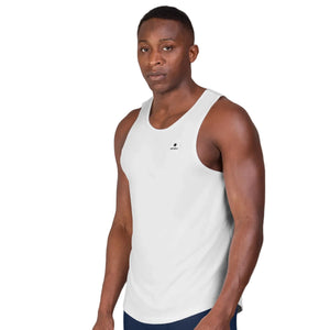 Clean Combat Singlet, Men, White