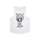 Tiger Combat Pro Singlet, Herre, White fra Saysky har en fed sort tigerhovedgrafik og "TIGER GRIND RUN CLUB"-tekst - perfekt til hurtigtørrende komfort og åndbarhed.