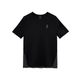 On Performance-T, Herre, Black/Eclipse leverer ultralet åndbar komfort og toppræstation - en førsteklasses sort løbe-T-shirt til mænd med hvid baggrund.
