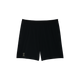 Et par ON 7 Performance Shorts til mænd i sort vises på en ensfarvet hvid baggrund. Disse letvægts-løbeshorts har elastisk linning og et diskret ON-logo nederst på venstre ben og er designet med henblik på komfort og optimal bevægelsesfrihed under enhver træning.