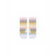 Stance Express Light Quarter, Dame – multifunktionelle sokker med vandrette striber i nuancer af lyserød, beige, grå og hvid.