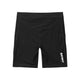 Sorte Saysky Flow+ Race Short Tights 7″, Herre, med baglomme med lynlås, sidelommer og hvidt logo på venstre ben.