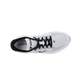 Ovenfra-billede af New Balance Freshfoam Ellipse, Dame, Mint Water-sportsskoen med sorte snørebånd, en sort krave og grå detaljer. Mærkets logo er placeret på tungen og på siden. Denne model er designet som en løbesko og tilbyder fremragende støddæmpning for øget komfort. Indersålen har en lille tekst nær hælområdet.
