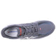Et billede af New Balance Freshfoam Ellipse, Herre, Magnet oppefra viser overdelen i mesh, grå snørebånd og "crafted for run" med ellipse-tekst på den hvide indersål - designet til maksimal komfort løb.