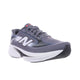 En New Balance Freshfoam Ellipse løbesko herre i farven Magnet med hvid mellemsål, sort ydersål og sort/hvidt N-logo vises fra en vinkel på hvid baggrund. Skoen er designet til komfort løb.