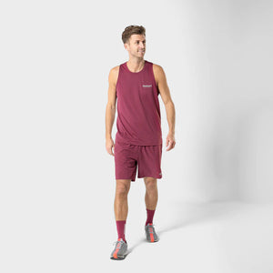 Ground-Tech Singlet, Herre, Bordeaux