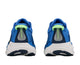 Et par Hoka Gaviota 6 herresko i farvekombinationen Virtual Blue/Varsity Navy set bagfra, med hvide såler, marineblå og grønne detaljer samt »GAVIOTA« på hælflappen for maksimal komfort.