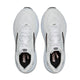 Brooks Ghost 18 Dame i White/Black/Rose Gold har overdel i mesh, hvide snørebånd, sorte sidedetaljer og "BROOKS" på indlægssålerne - ideel som løbesko til damer eller mængdetræningssko.