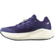Et sidebillede af en enkelt Salomon Aero Glide 3 GRVL dame løbesko i Astral Aura/Vanilla Ice/Haute Red med en overdel i mesh og en tyk, struktureret off-white Energy Foam EVO-sål.
