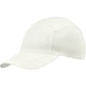Salomon Shakeout Cap, Unisex, Whisper White: Hurtigtørrende funktionel løbekasket med buet skygge og små ventilationshuller i sidepanelerne.