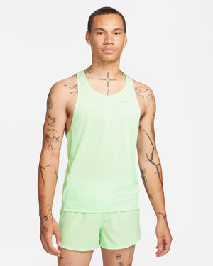 Dri-FIT Running Singlet, Herre, Vapor Green/Reflective Silver