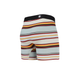 Et par Stance Mike B Wholester boxershorts til mænd i blå, med en støttende pose og en solid linning med mærkets logo.