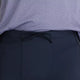 Nærbillede af sorte NYC Marathon RC Pocket Half Tights 9″, Herre, med justerbar snøre i taljen.