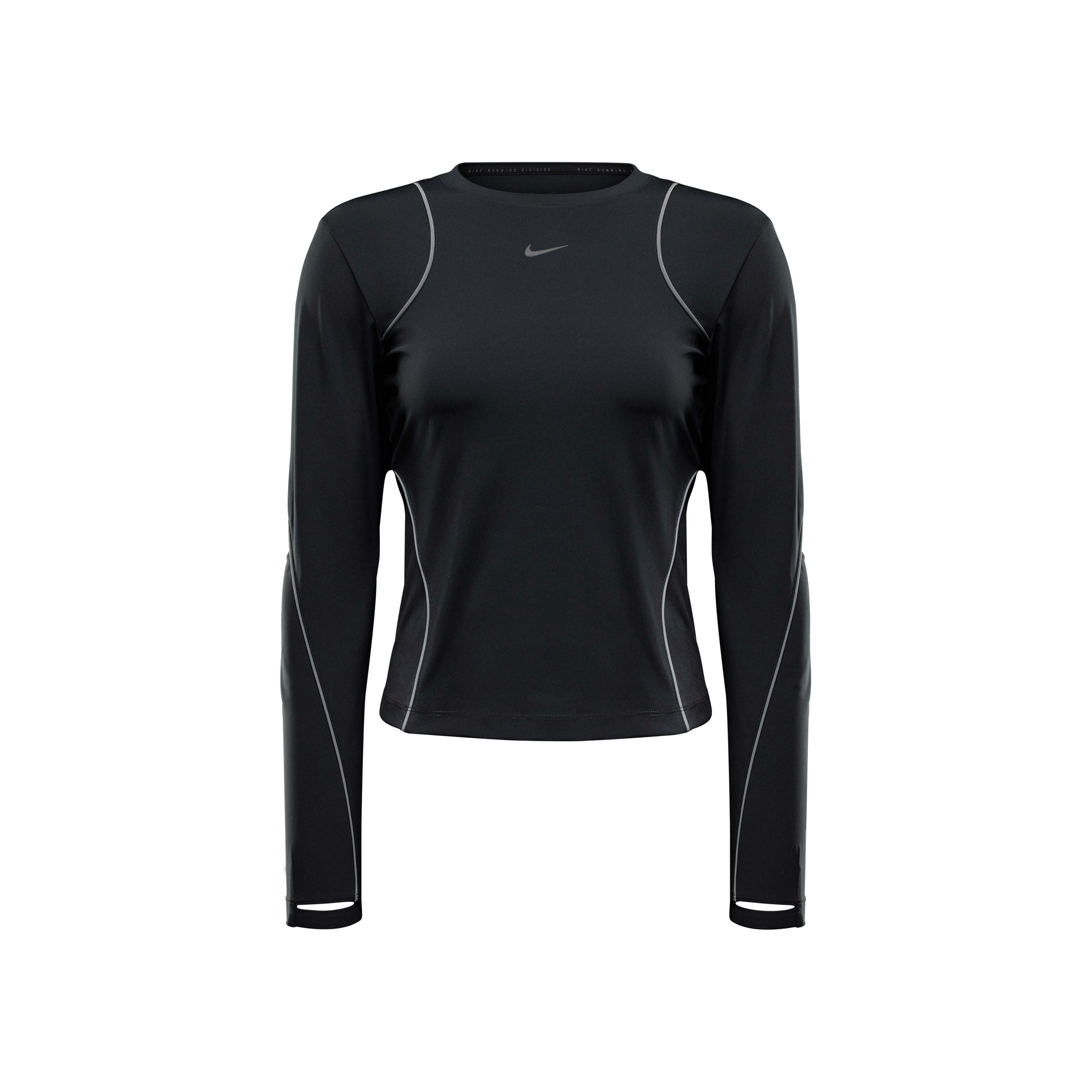 Running Division Long-Sleeve Running Top, Women, Black