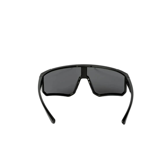 Black Sapa v. 2.0 Re-Run – sportsolbriller med omsluttende design, et enkelt sammenhængende glas og UV400-beskyttelse.