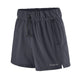 Patagonia Terrebonne Shorts til kvinder i Smolder Blue har elastisk linning, justerbar snøre, sidelommer og et lille logo - perfekte, alsidige shorts til aktive dage.