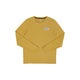 Beige Tiger Pace langærmet, Herre, Beige langærmet T-shirt med rund hals og et lille rektangulært logo-mærke på venstre bryst.