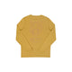 Beige Saysky Tiger Pace langærmet herretræningstrøje med et tigermotiv og tekst på ryggen.